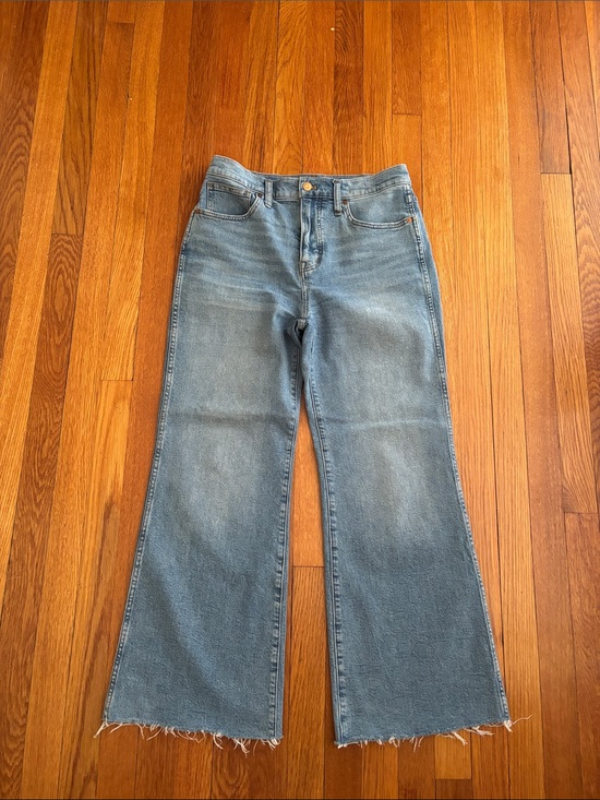 Madewell Denim - Madewell Light Blue 11” High-Rise Flare Leg Jeans